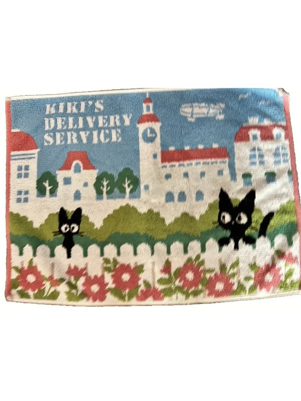 MARUSHIN Bath Mat Ghibli Kiki's Delivery Service Jiji One Day Cats 18